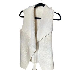 Tommy Bahama Reversible Faux Shearling Vest Women's Size Small